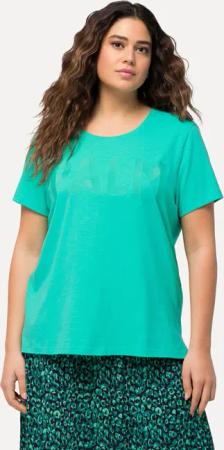 Ulla Popken T-Shirt T-Shirt Stickerei Regular