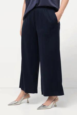 Ulla Popken Culotte Jersey-Culotte weites Bein