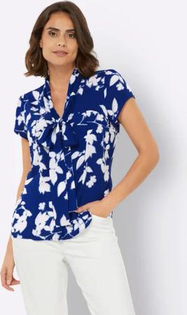 heine Klassische Bluse Druckbluse