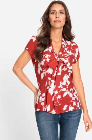 heine Klassische Bluse Druckbluse