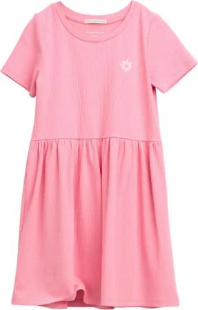 TOM TAILOR Sommerkleid Mini-Kleid mit Rippstruktur