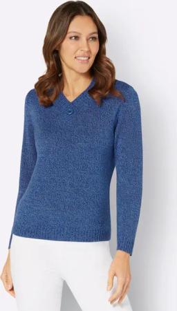 Sieh an! Strickpullover Langarm-Pullover