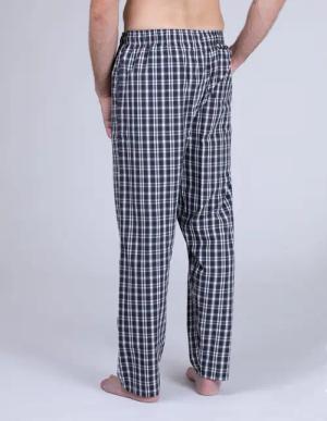 Moonline Schlafhose Herren Webhose Freizeithose Loungewear