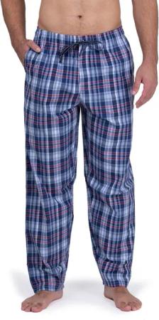 Moonline Schlafhose Herren Webhose Freizeithose Loungewear