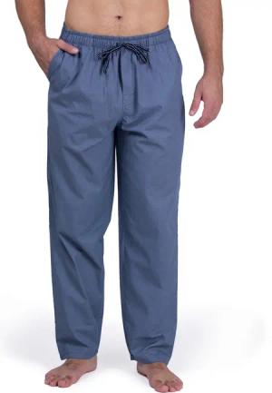 Moonline Schlafhose Herren Webhose Freizeithose Loungewear