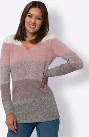 Sieh an! Strickpullover Longpullover