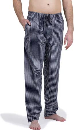 Moonline Schlafhose Herren Webhose Freizeithose Loungewear