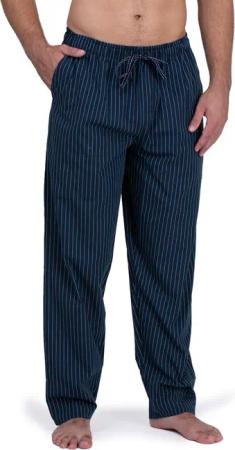 Moonline Schlafhose Herren Webhose Freizeithose Loungewear