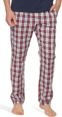 Moonline Schlafhose Herren Webhose Freizeithose Loungewear
