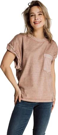 Zhrill T-Shirt T-Shirt ZHSVEA SPECIAL Braun