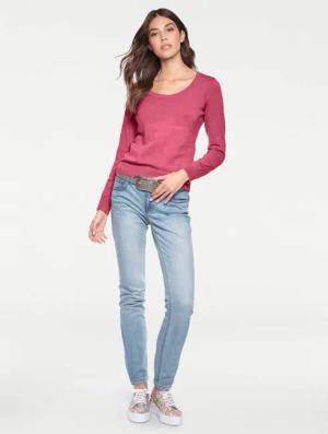 heine Strickpullover Rundhals-Pullover