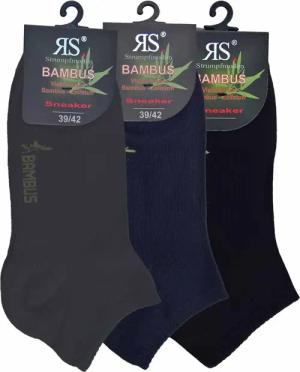 Riese Strümpfe Sneakersocken BAMBUS (Spar-Set, 3-Paar,