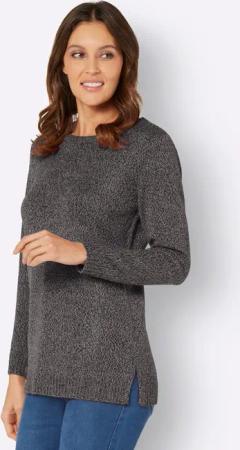 Sieh an! Strickpullover Longpullover
