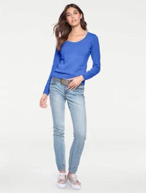 heine Strickpullover Rundhals-Pullover