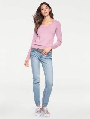heine Strickpullover Rundhals-Pullover