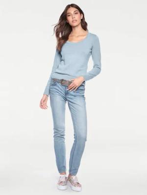 heine Strickpullover Rundhals-Pullover