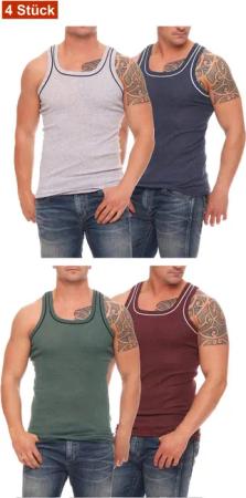 Cocain underwear Unterhemd Farbiges Herren Unterhemd
