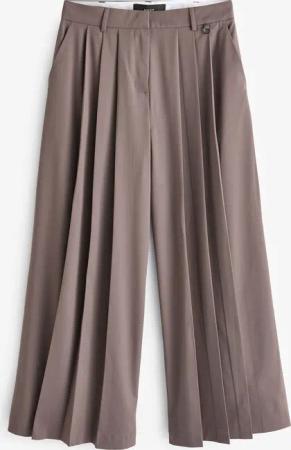Next Stoffhose Plissierte Hose mit mittelhohem