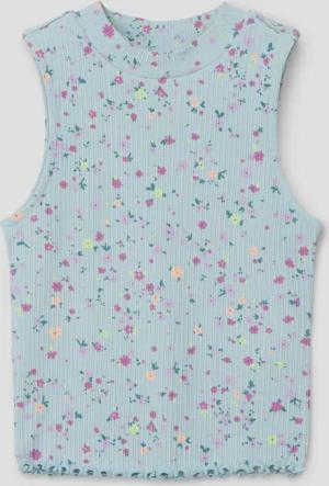 s.Oliver T-Shirt Ärmelloses Shirt mit All-over-Print