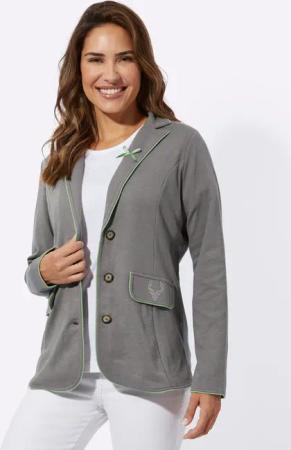 Sieh an! Jerseyblazer Sweatblazer