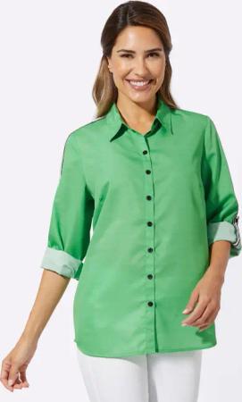 Sieh an! Klassische Bluse Hemdbluse