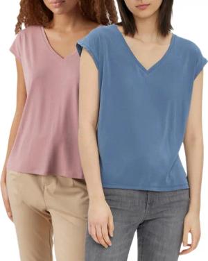 Vero Moda T-Shirt (2er-Pack) Basic Shirt
