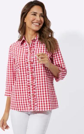 Sieh an! Klassische Bluse Trachtenbluse