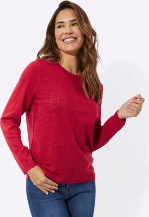 Sieh an! Strickpullover Langarm-Pullover