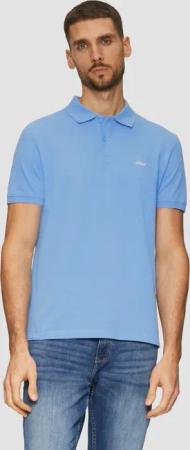 s.Oliver Poloshirt Poloshirt Kragen, Knopfleiste, kurzarm