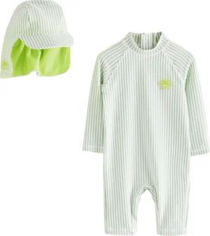 Next Badeanzug Sonnenschutz-Badeanzug und Mütze, Set