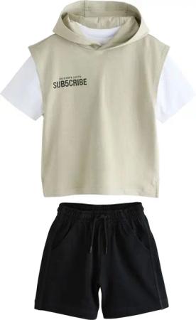 Next Shirt & Shorts Hoodie, T-Shirt