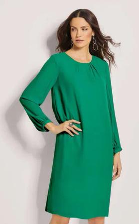 MADELEINE Midikleid Langärmeliges Kleid
