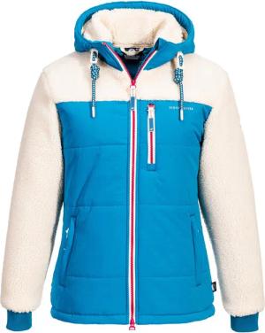 Schietwetter Fleecejacke Damen Hybridjacke "Sturmfrei Lara"