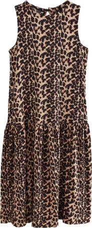 Next Jerseykleid Ärmelloses Struktur-Maxikleid mit tiefer