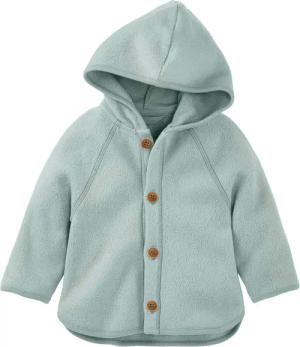 Hessnatur Fleecejacke aus reiner Bio-Baumwolle (1-St)