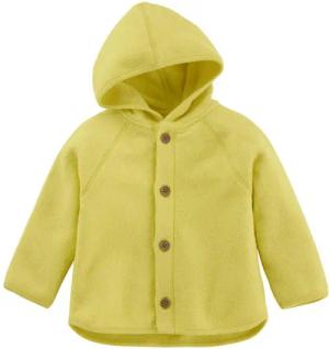 Hessnatur Fleecejacke aus reiner Bio-Baumwolle (1-St)