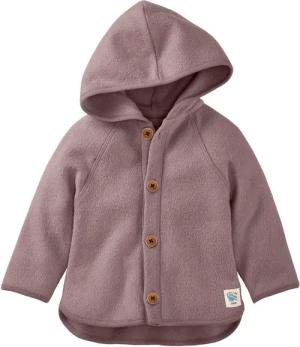 Hessnatur Fleecejacke aus reiner Bio-Baumwolle (1-St)
