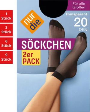 Nur Die Füßlinge 20 DEN Damen