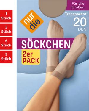 Nur Die Füßlinge 20 DEN Damen