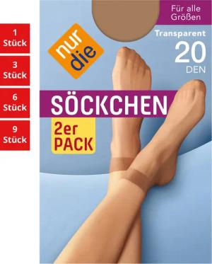 Nur Die Füßlinge 20 DEN Damen
