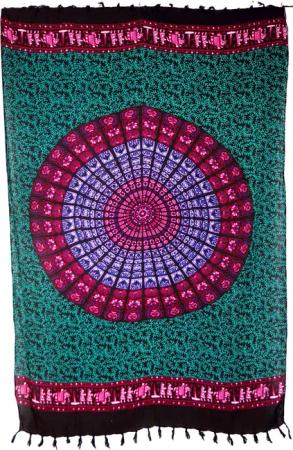 Guru-Shop Sarong Bali Sarong, Wandtuch, Wickelrock,