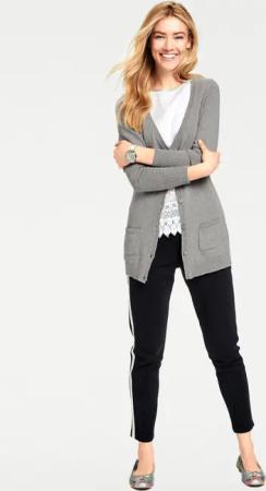 heine Strickjacke Feinstrickjacke