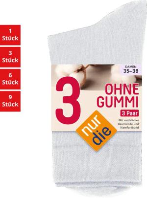 Nur Die Freizeitsocken Ohne Gummi Damen