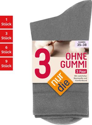 Nur Die Freizeitsocken Ohne Gummi Damen