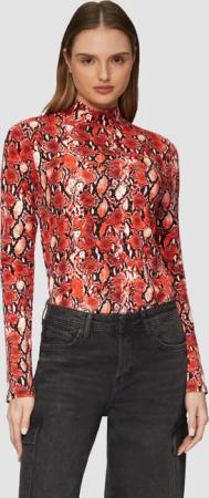 s.Oliver Langarmshirt Schmal geschnittenes Langarmshirt aus