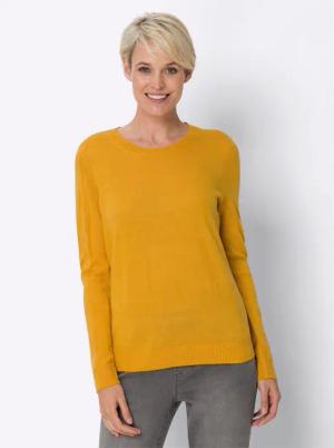 Sieh an! Strickpullover Rundhalspullover