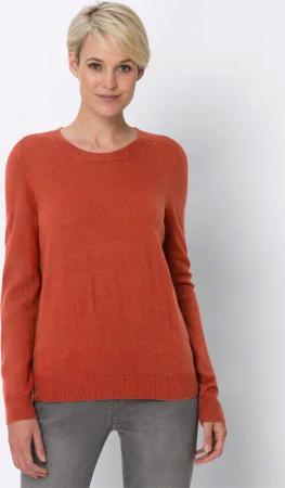 Sieh an! Strickpullover Rundhalspullover