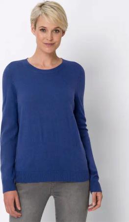 Sieh an! Strickpullover Rundhalspullover
