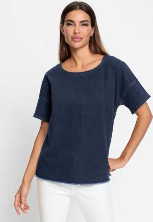 heine Klassische Bluse Jeansbluse