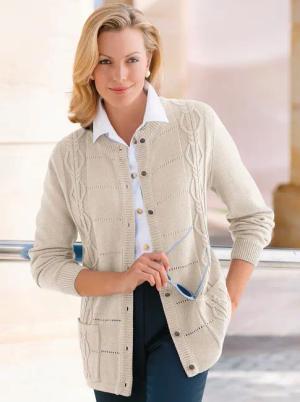 Witt Strickjacke Ajourstrickjacke
